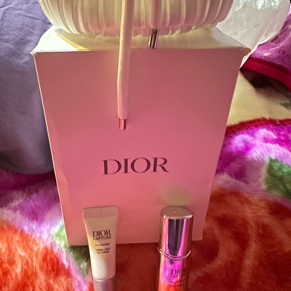 Dior Other - Dior Capture Youth Primer Set in Soft Pink and Silver Accents with bag and box